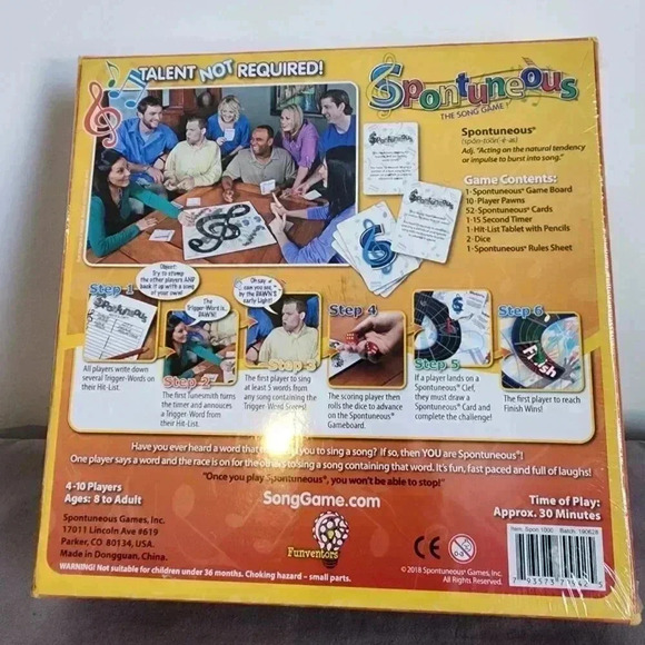 Spontuneous Board Game - Picture 4 of 8